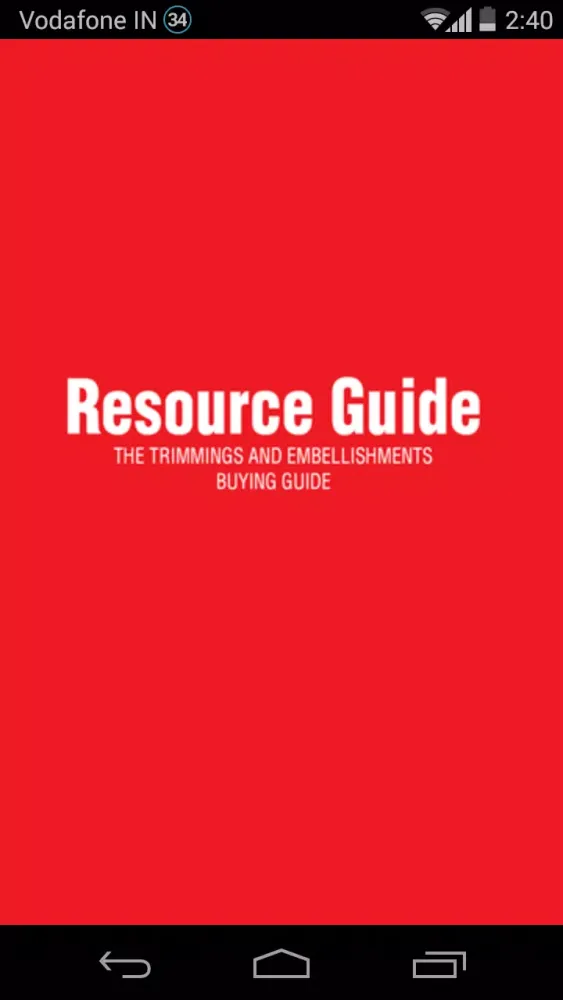 Resource Guide Screenshots