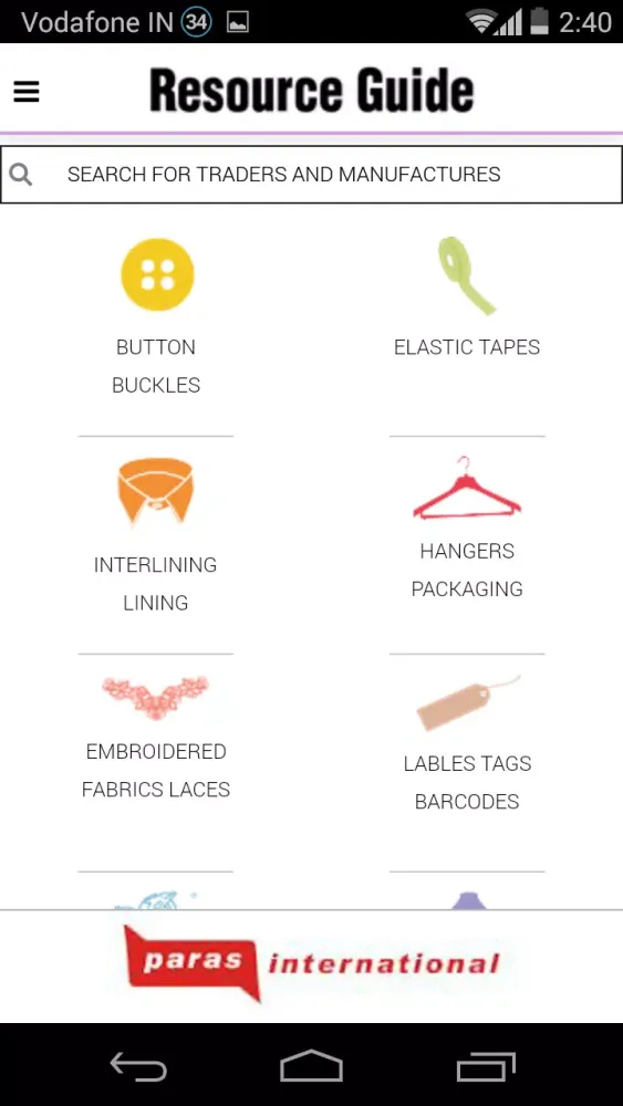 Resource Guide Screenshots