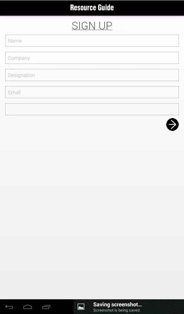 Resource Guide Screenshots