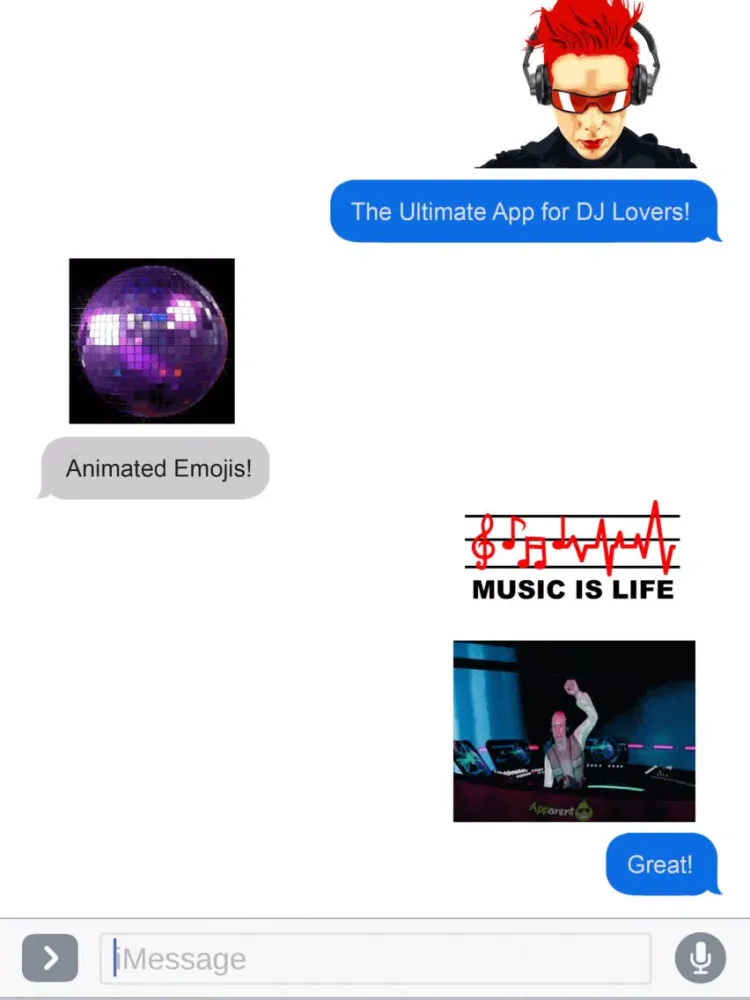 EDMoji iPad  Screenshots