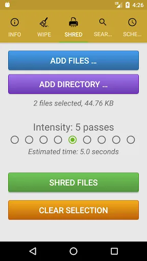Andro Shredder Screenshots
