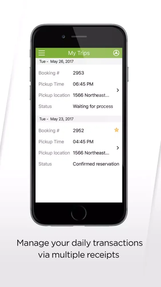 Скриншоты Apparo Logistics Driver App