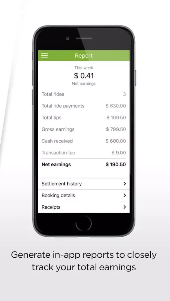Скриншоты Apparo Logistics Driver App