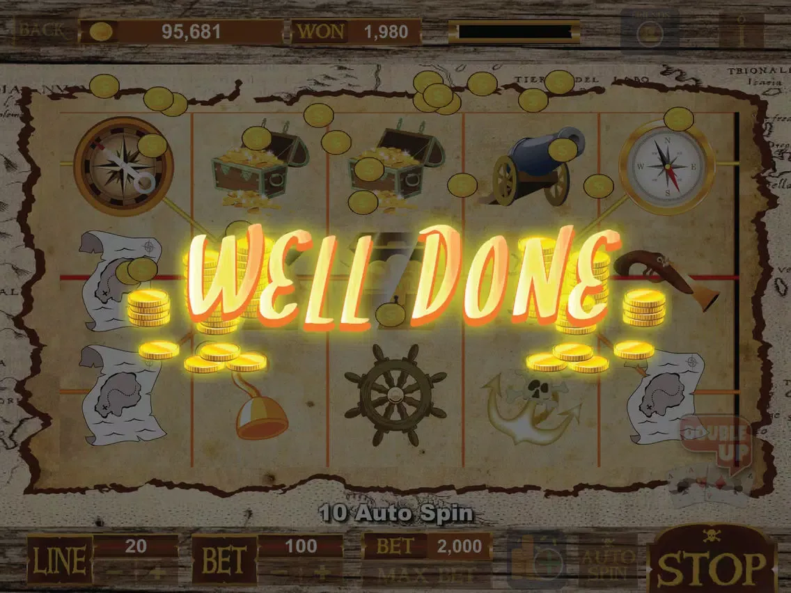 Pirate Kings Slot iPad  سکرین شاٹس