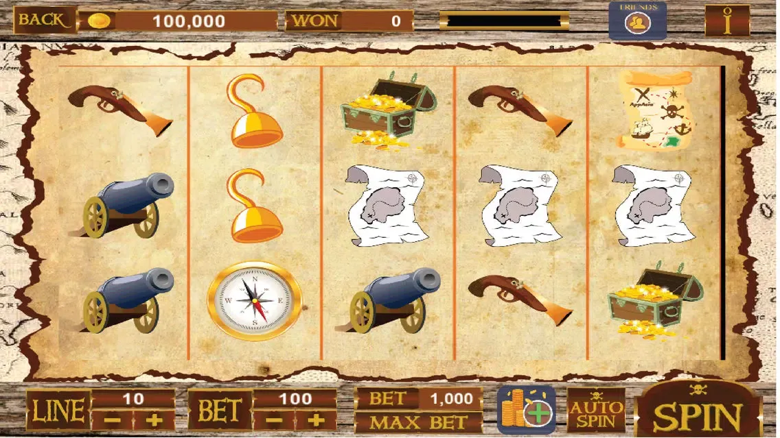 Pirate Kings Slot سکرین شاٹس