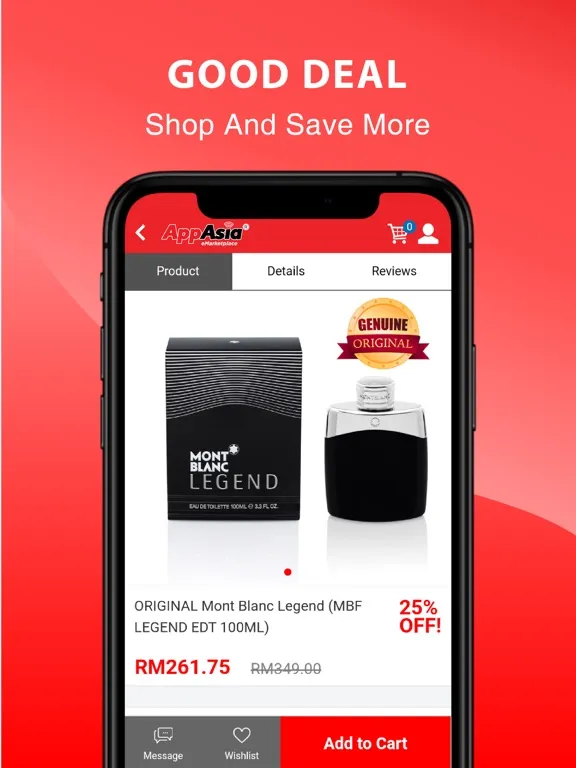 AppAsia Mall - Online Shopping iPad  Screenshots