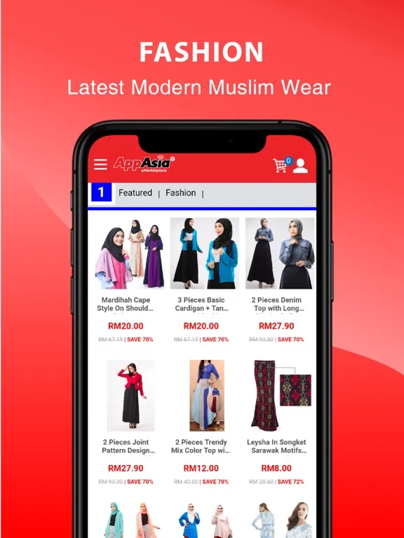 AppAsia Mall - Online Shopping iPad  Screenshots