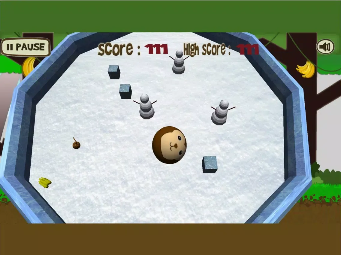 Ball Banana Escape iPad  Screenshots
