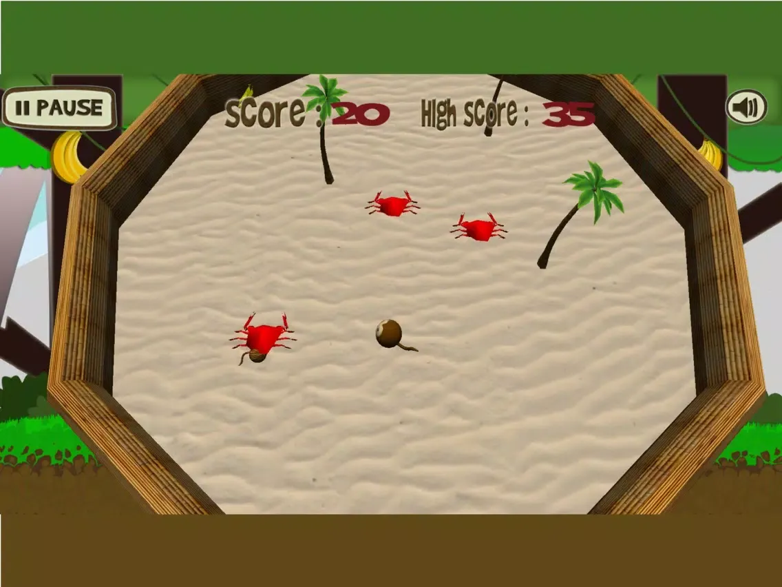 Ball Banana Escape iPad  Screenshots