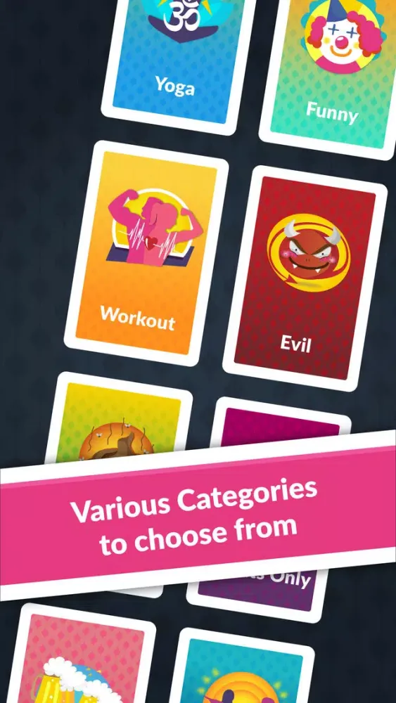 Capturas de tela do Clash of Friends Premium - SPIN the DARE WHEEL