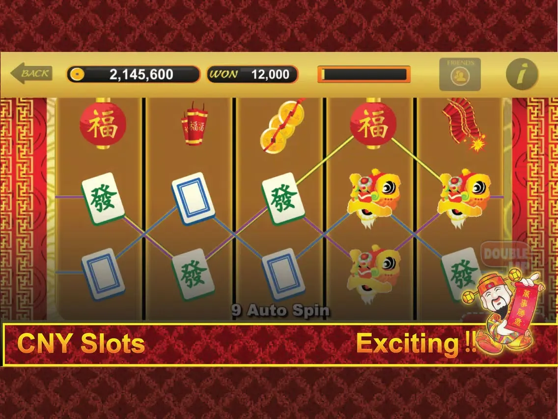 Ảnh chụp màn hình của CNY Slots : Chinese New Year 发财机 Machine iPad 