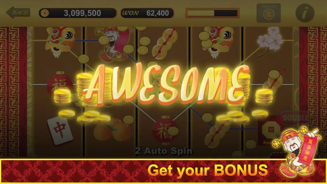 Ảnh chụp màn hình của CNY Slots : Chinese New Year 发财机 Machine
