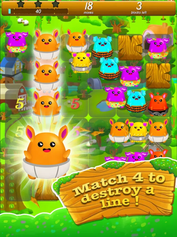 Cumon Story Mania - Free Fun Match 3 Puzzle Game iPad  স্ক্রিনশট