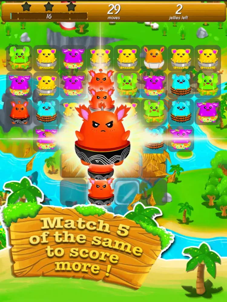 Cumon Story Mania - Free Fun Match 3 Puzzle Game iPad  স্ক্রিনশট