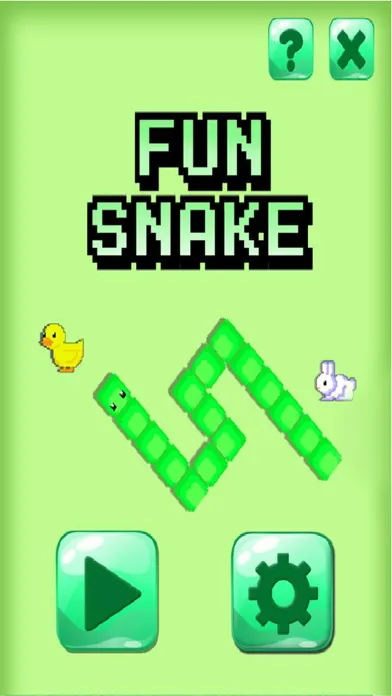 Capturas de tela do Fun Snake Game