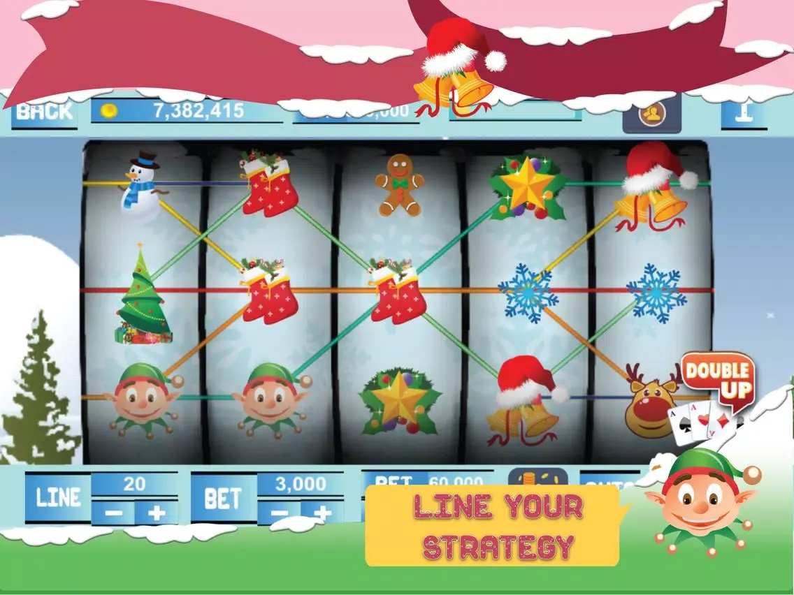 Slots - Christmas Festive Season Game for Fun & Joy iPad 应用截图