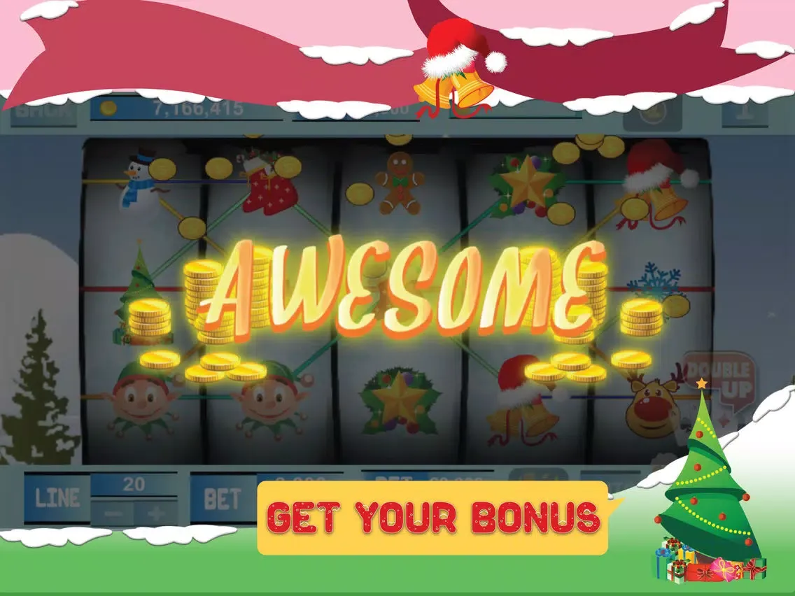 Slots - Christmas Festive Season Game for Fun & Joy iPad 应用截图