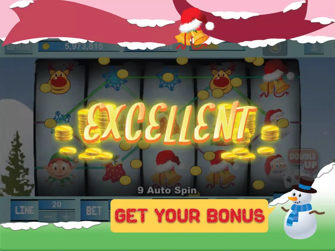 Slots - Christmas Festive Season Game for Fun & Joy iPad 应用截图