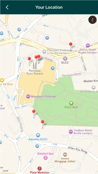 Capturas de tela do Nearby Locator - Place Finder