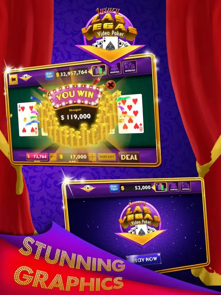 Capturas de pantalla de Luxury Las Vegas Poker iPad 