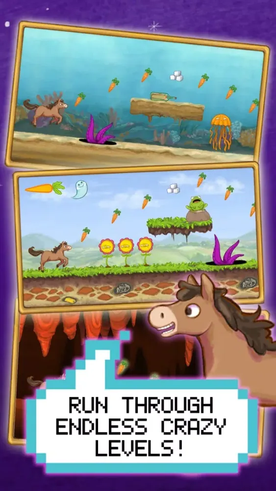 Tangkapan skrin Neighem in Oblivion : Chaotic Horse Run