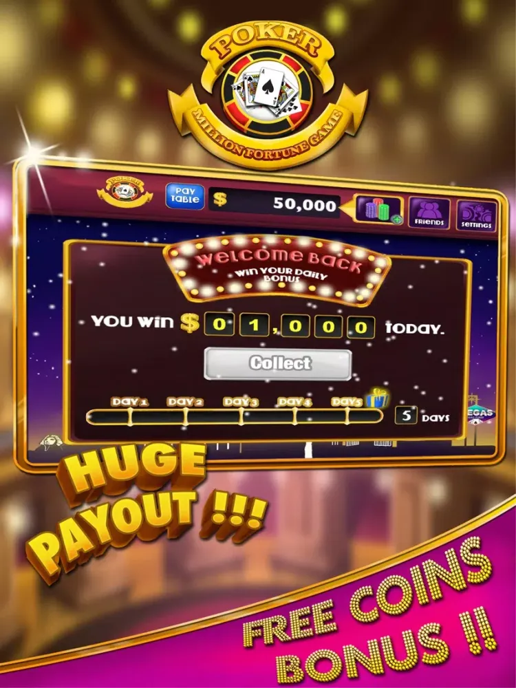 صور Video Poker Million Fortune Game iPad 