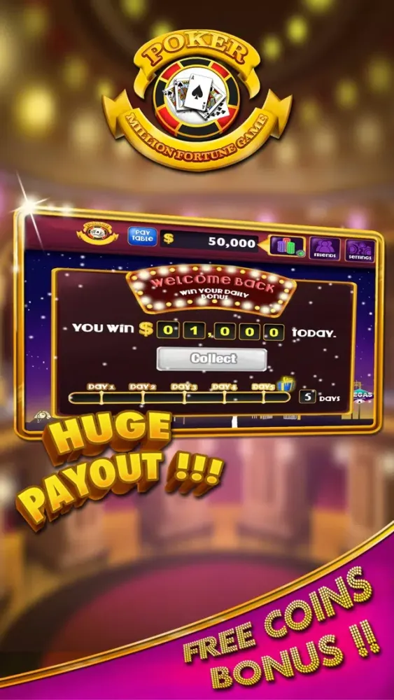 صور Video Poker Million Fortune Game