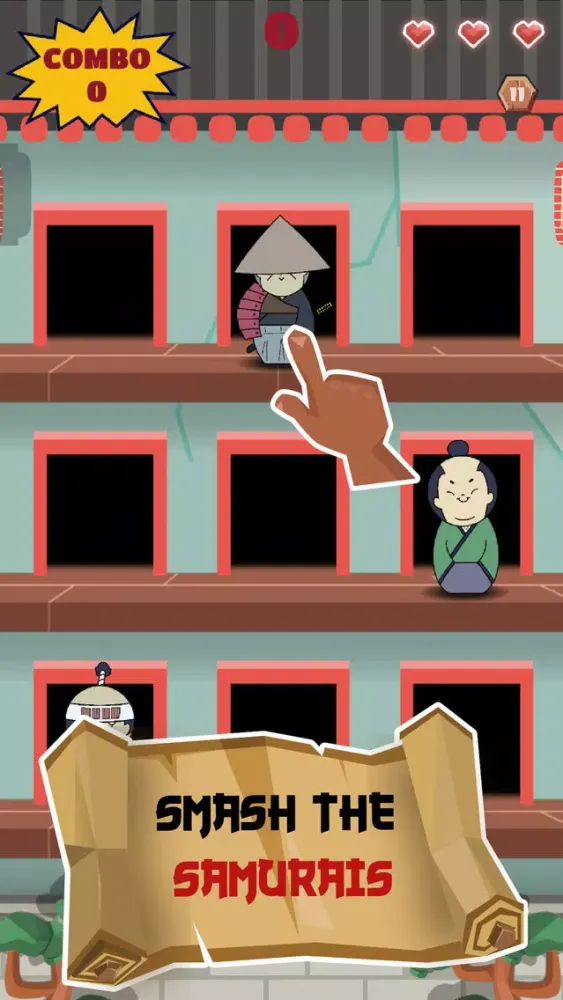 Samurai Whacker : Smash the Samurai and Ninja سکرین شاٹس