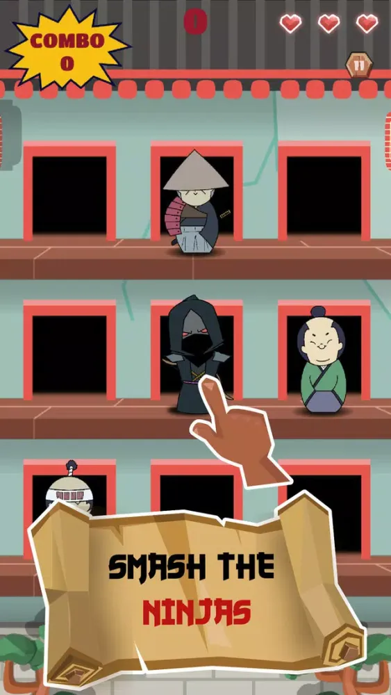 Samurai Whacker : Smash the Samurai and Ninja سکرین شاٹس