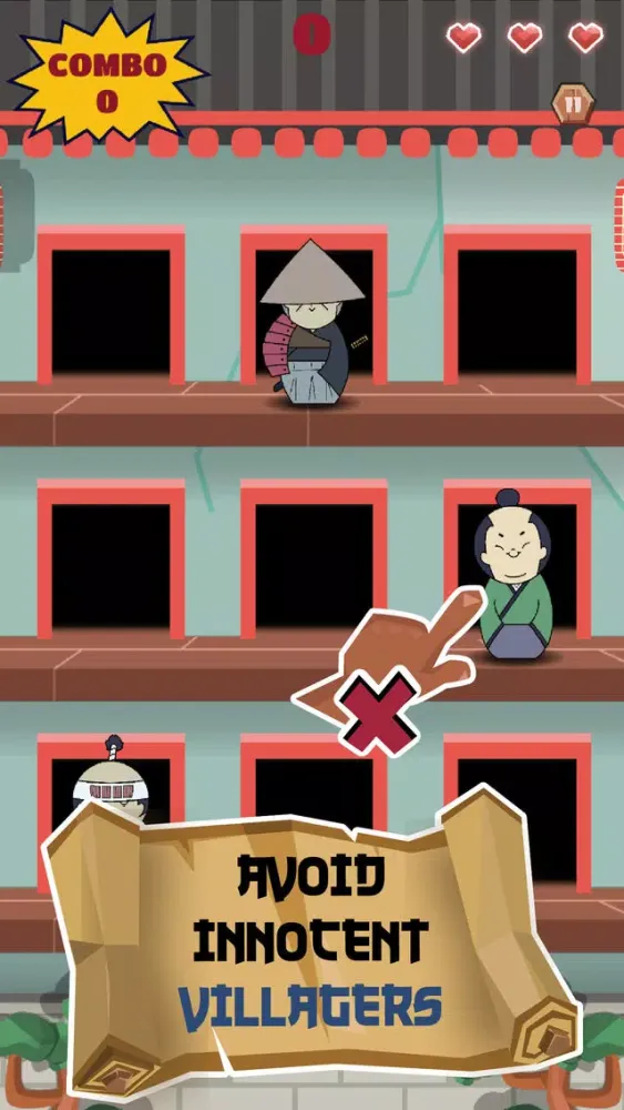 Samurai Whacker : Smash the Samurai and Ninja سکرین شاٹس