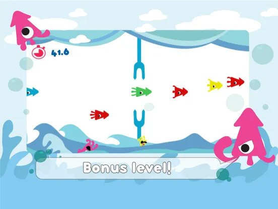 Squishing Squid - Switch and Squish the Colorful Squid iPad  স্ক্রিনশট