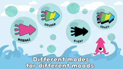 Squishing Squid - Switch and Squish the Colorful Squid স্ক্রিনশট