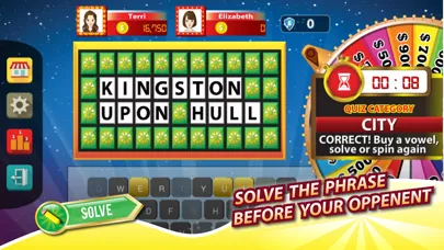 Amazing Wheel (UK) - Word and Phrase Quiz for Lucky Fortune Wheel 스크린샷