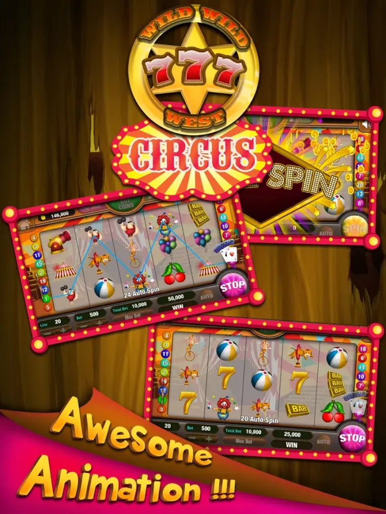 Screenshot di Wild Wild West Slots - Vegas Casino Slots iPad 