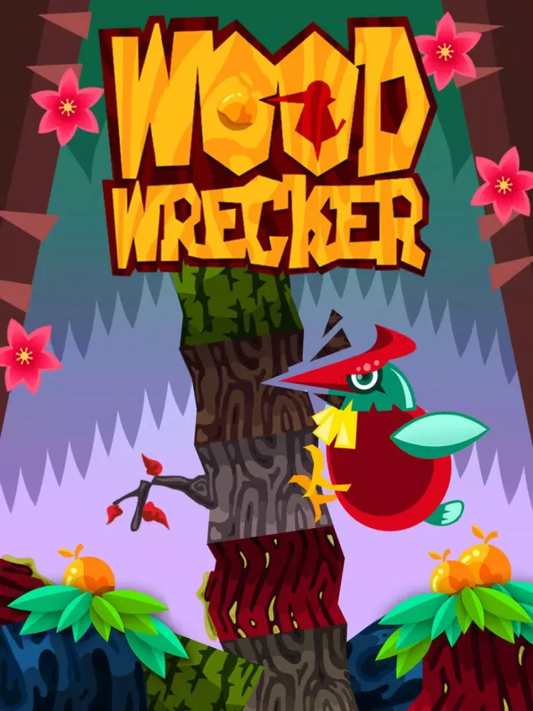 WoodWrecker - Endless Arcade Bird Tapping iPad 应用截图