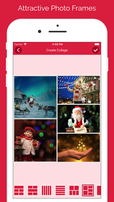 Christmas Photo Collage Frames Screenshots