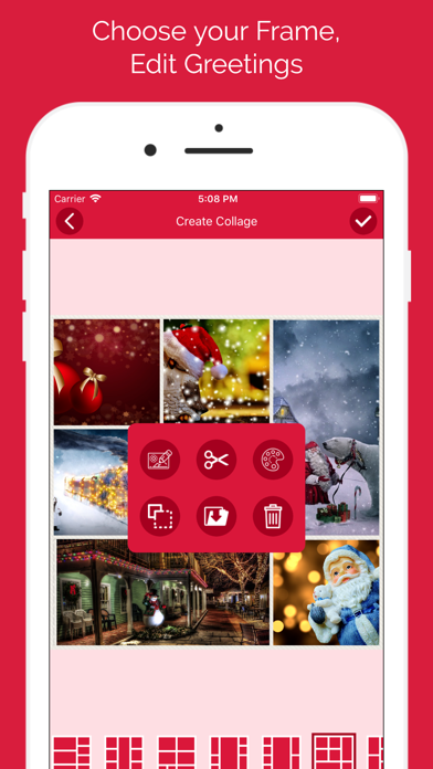 Christmas Photo Collage Frames Screenshots