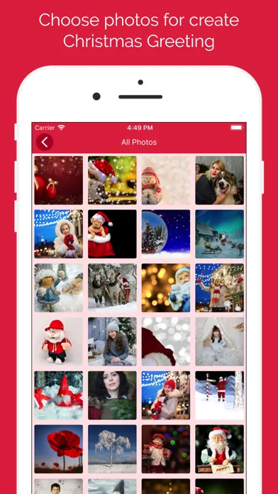 Christmas Photo Collage Frames スクリーンショット