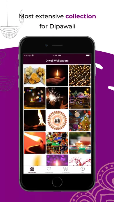 Diwali Wallpapers & Greetings Screenshots