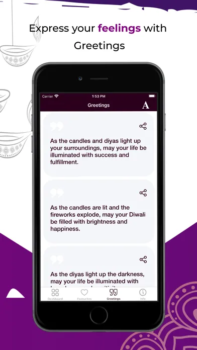 Diwali Wallpapers & Greetings Screenshots