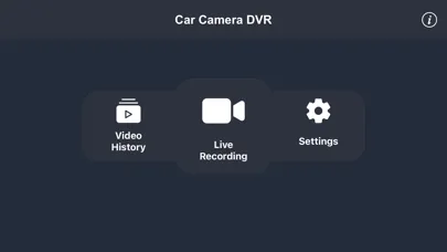 Zrzuty ekranu Car Camera DVR PRO