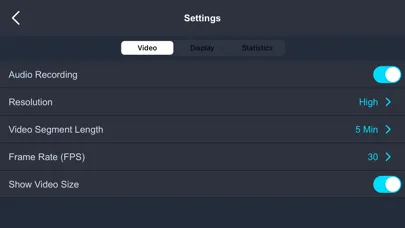 Zrzuty ekranu Car Camera DVR PRO