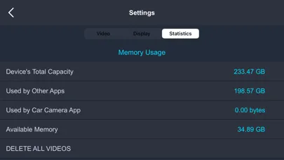 Zrzuty ekranu Car Camera DVR PRO