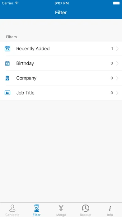 Tangkapan layar Contacts Cleaner - Easy Backup & Contact Manager