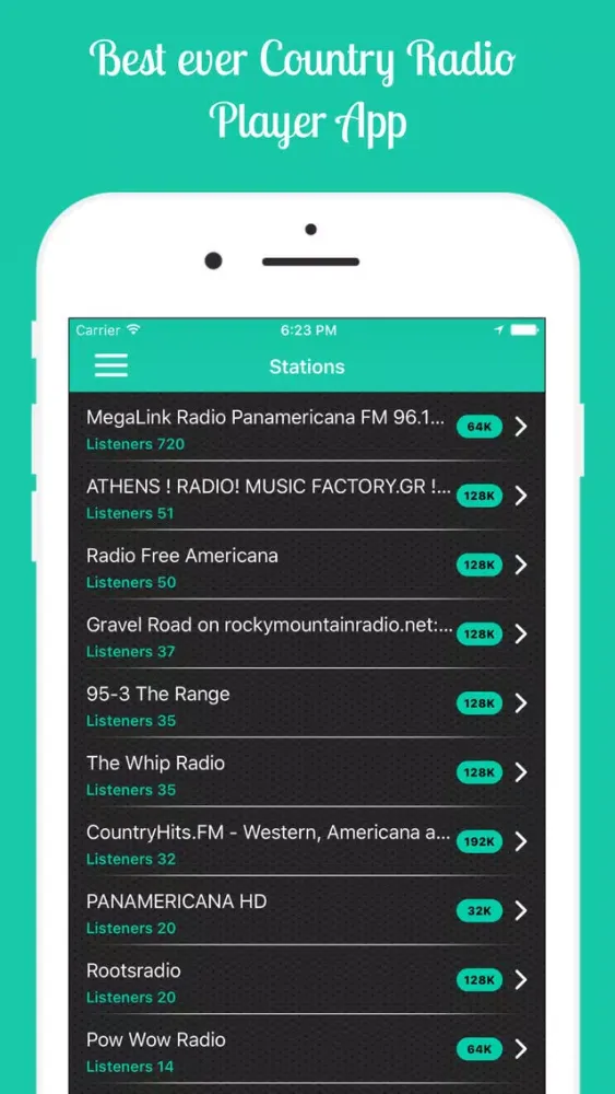 Screenshot di Country Radio - Country Music
