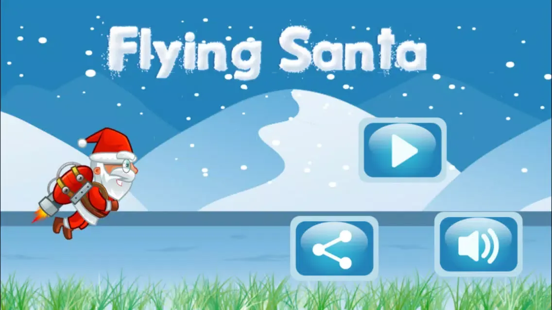 Captures d'écran de Flying Santa Claus - Christmas Gifts