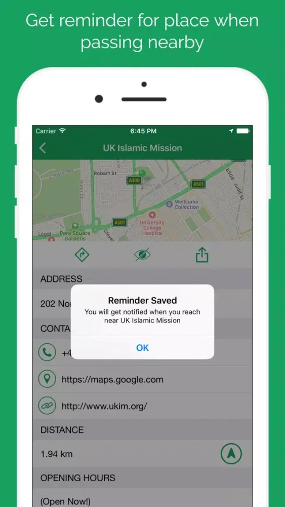 Mosque Finder - Near Masjid Finder スクリーンショット