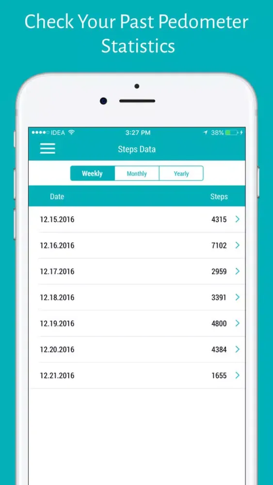 Capturas de pantalla de Pedometer Step Counter PRO