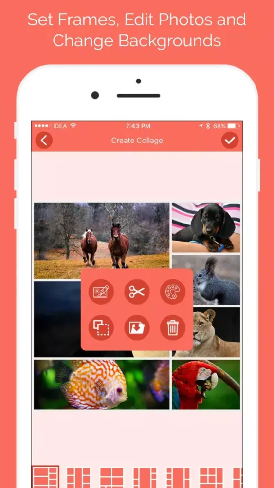 Zrzuty ekranu Photo Collage Manager