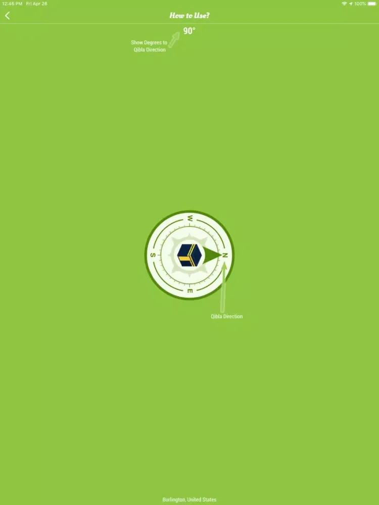صور Qibla Compass Locator iPad 